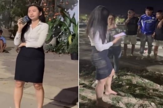 Clipsexy hấp dẫn của cô gái nhân viên ngân hàng VIB